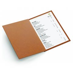 Custom Printed Restaurant Menu â€“ Folded or Flat Layout