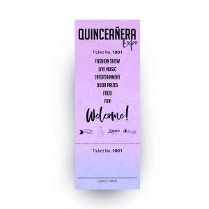 Custom Event Ticket Printing â€“ Numbered or Perforated
